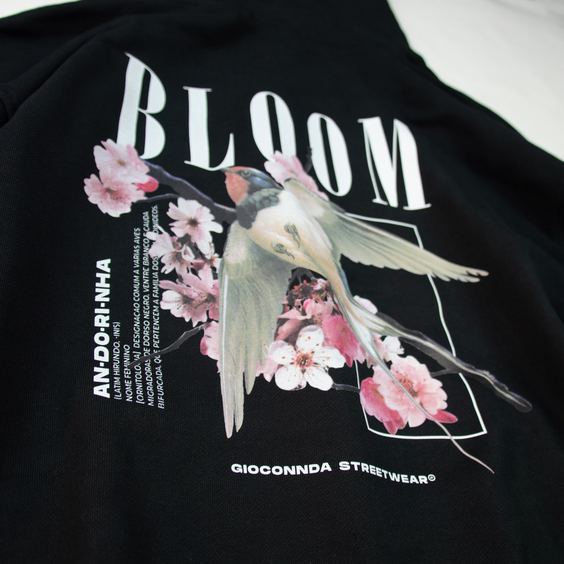 hoodie bloom costas encenação